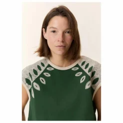 Leon & Harper Sweat Sans Manches Sirop Leaf Coton Bio ||Femme Sweats