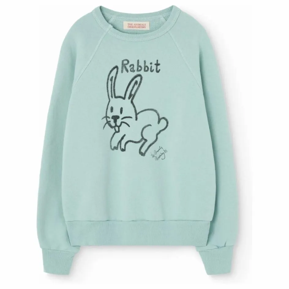 Outlet The Animals Observatory Sweat Shark Lapin | Bleu pâle