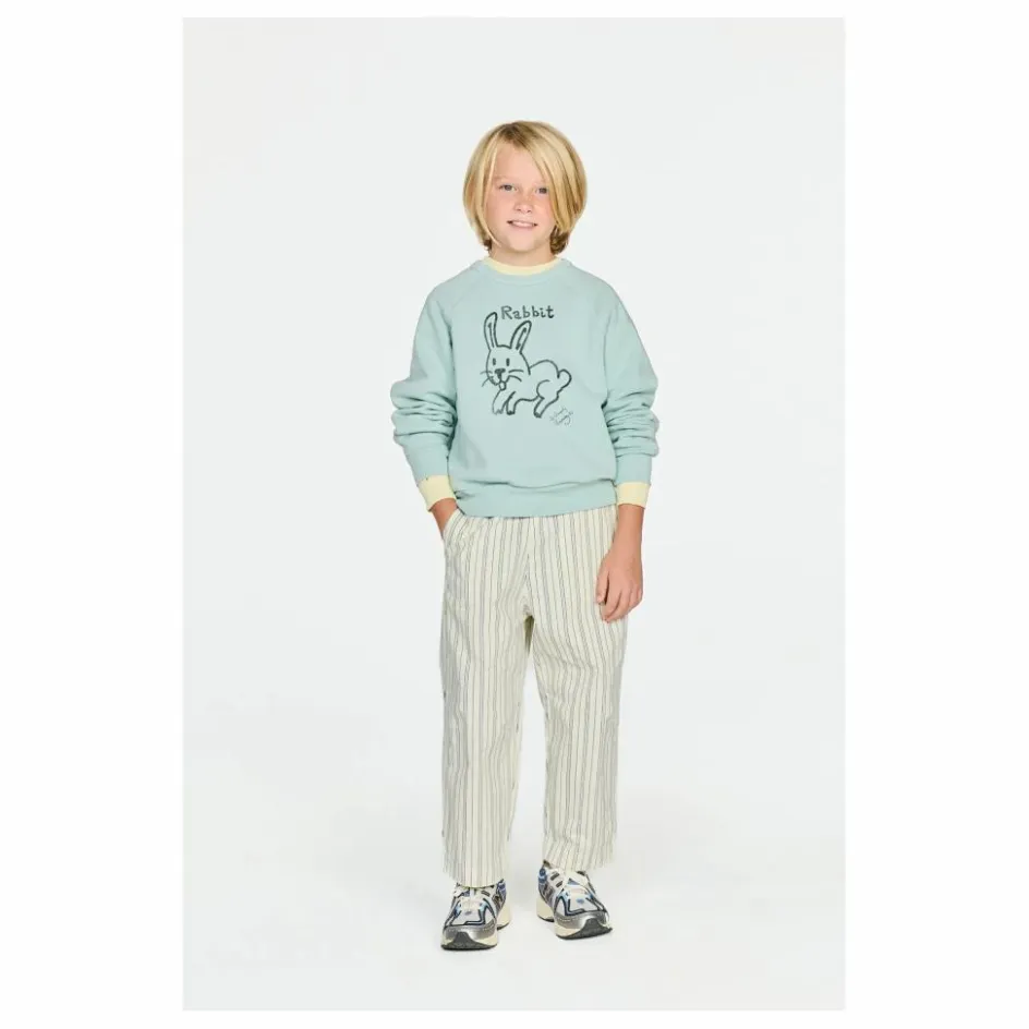 Outlet The Animals Observatory Sweat Shark Lapin | Bleu pâle