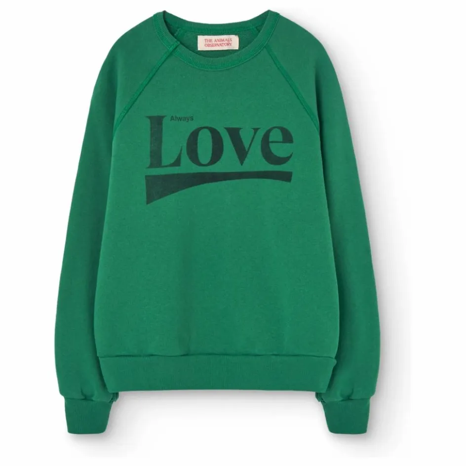 Clearance The Animals Observatory Sweat Shark Love | Vert