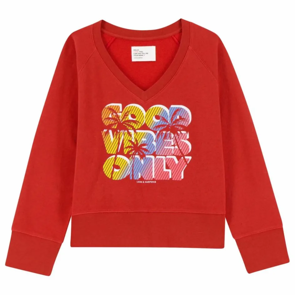 Leon & Harper Sweat Shavi Only Coton Bio ||Femme Sweats