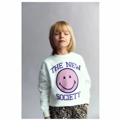 New the new society Sweat Smiley | Beige