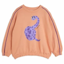 Clearance Mini Rodini Sweat Snake Coton Bio | Vieux Rose