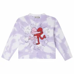 Discount Stella McCartney Kids Sweat Stella Tie And Dye | Lilas tLilas