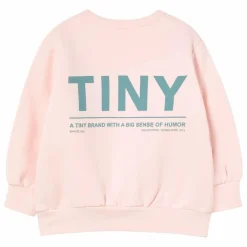 Hot Tinycottons Sweat Tiny Coton Bio | Rose pâle