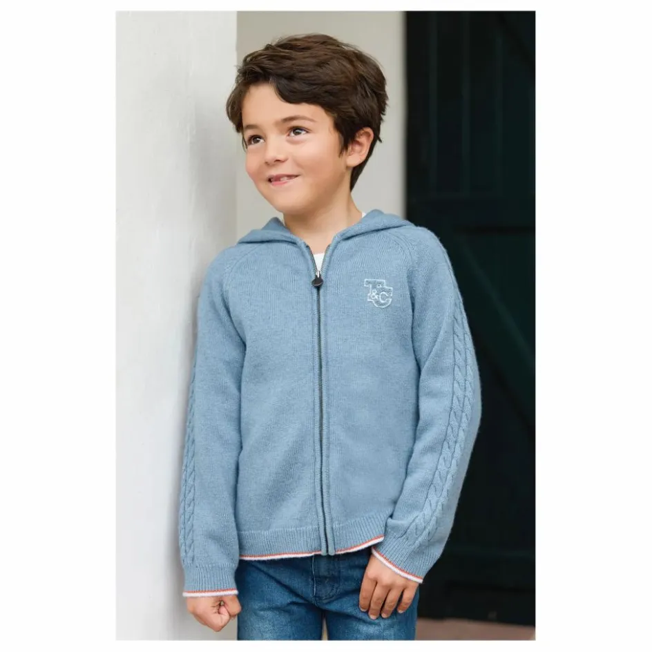 Tartine et Chocolat Sweat Torsades Laine ||Enfant Sweats|Sweats