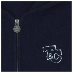 Sale Tartine et Chocolat Sweat Torsades Laine | Bleu marine