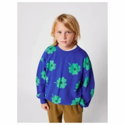 Best Bobo Choses Sweat Trèfles Coton Bio | Bleu