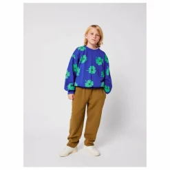 Best Bobo Choses Sweat Trèfles Coton Bio | Bleu