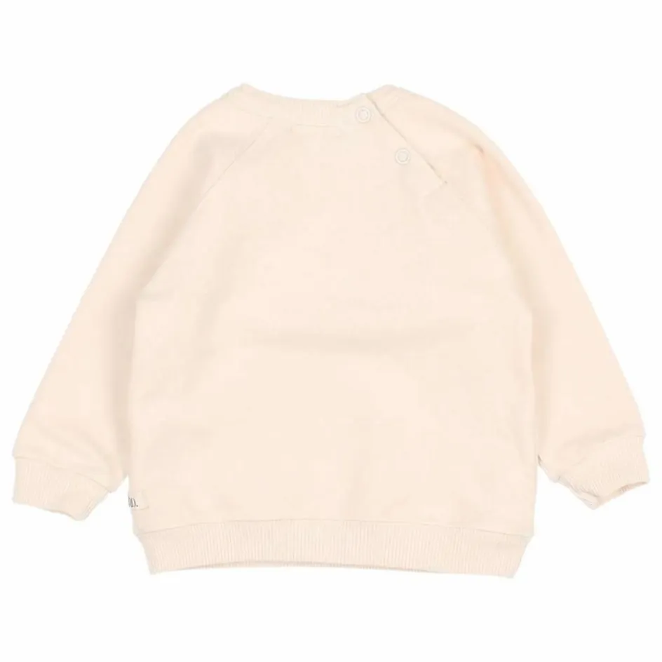 Clearance Búho Sweat Vague Coton Bio | Ivoire