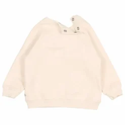 Clearance Búho Sweat Vague Coton Bio | Ivoire