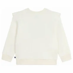Outlet Petit Bateau Sweat Volants Cœur | Ecru