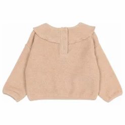 Discount Búho Sweat Volants Eponge Bio | Rose