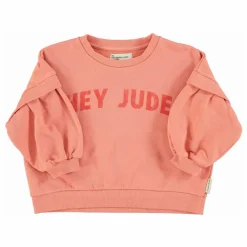 Piupiuchick Sweat Volants Hey Jude Coton Bio ||Enfant Sweats|Sweats