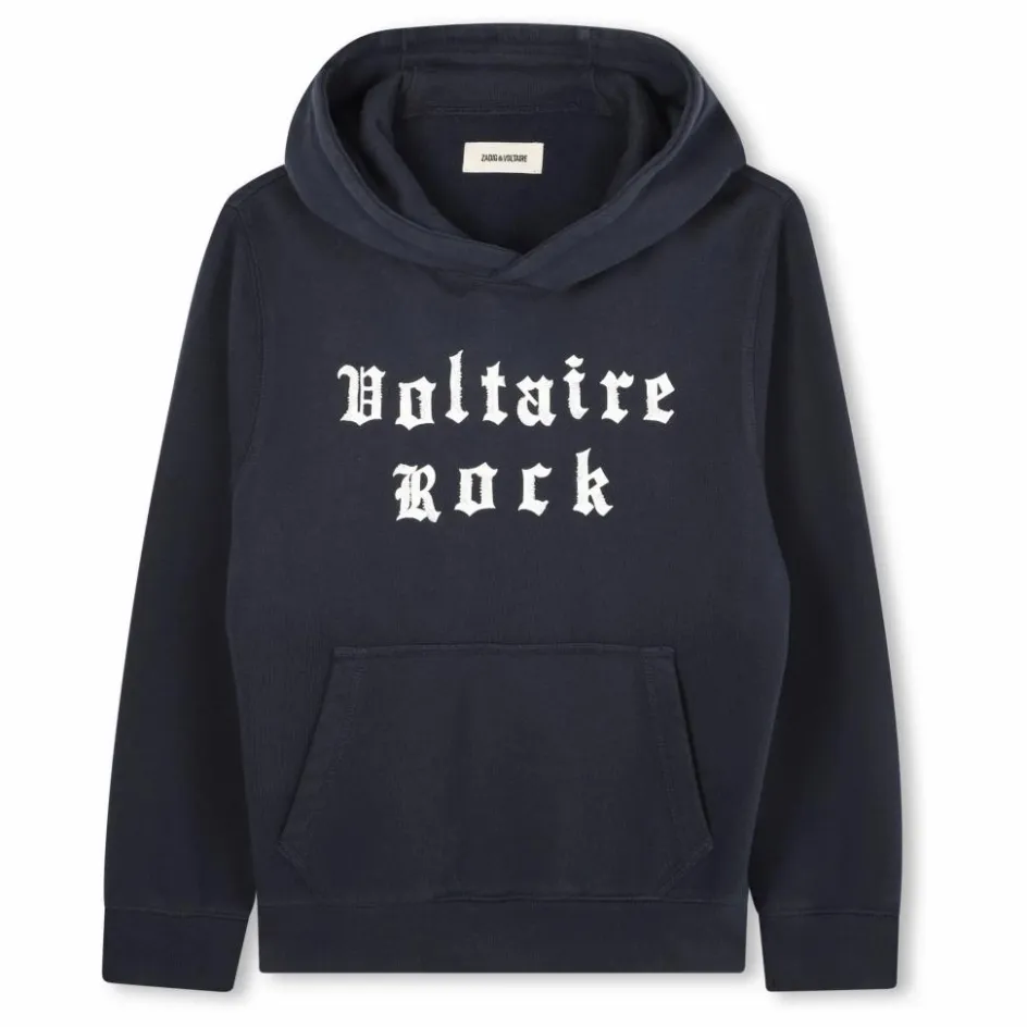 Enfant Zadig & Voltaire Sweats|Sweats*Sweat Voltaire Rock Coton Bio |