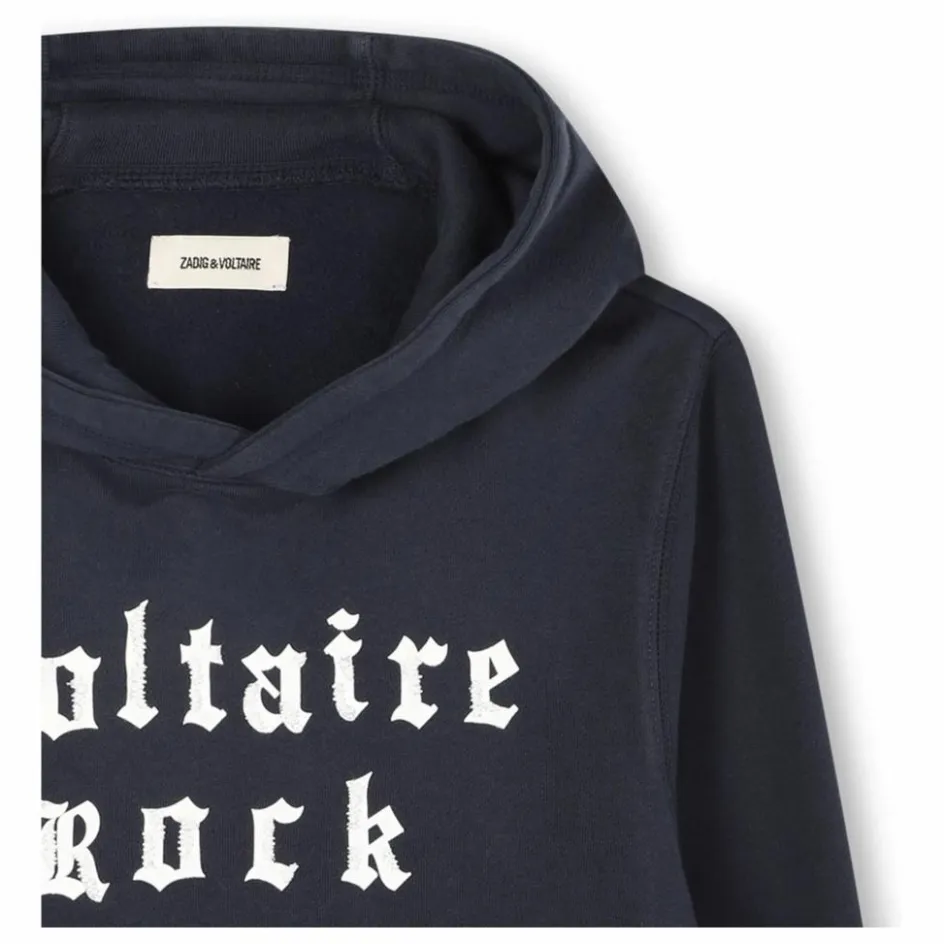 Enfant Zadig & Voltaire Sweats|Sweats*Sweat Voltaire Rock Coton Bio |