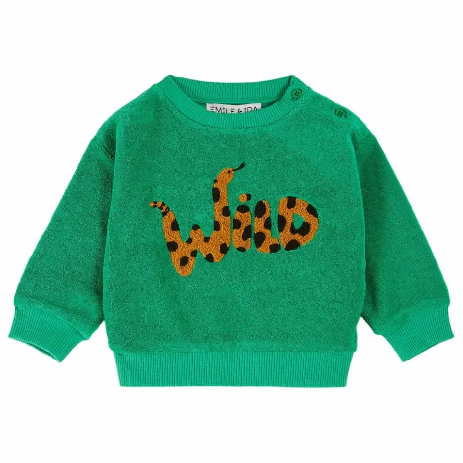 Enfant Emile et Ida Sweats*Sweat Wild Eponge |