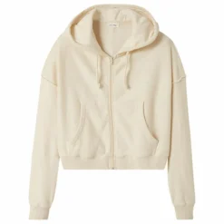 Femme American Vintage Sweats*Sweat Zippé Bobypark Coton Bio |