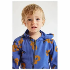 Sale Bobo Choses Sweat Zippé Coton Bio Guitares Bébé | Bleu