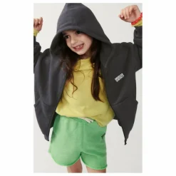 American Vintage Sweat Zippé Doven | Gris anthracite chiné
