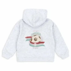 Enfant Konges Sløjd Sweats|Sweats*Sweat Zippé Lou Coton Bio |