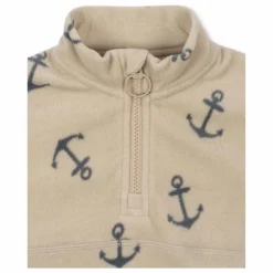 Online Konges Sløjd Sweat Zippé Polaire Tavi Arches Fibres Recyclées | Beige