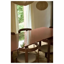 Best Gabrielle Paris Table à diner rectangulaire laqué Victoire | Cranberry
