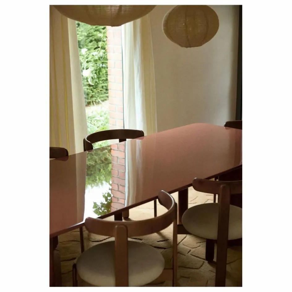 Best Gabrielle Paris Table à diner rectangulaire laqué Victoire | Cranberry