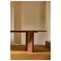 Best Gabrielle Paris Table à diner rectangulaire laqué Victoire | Cranberry