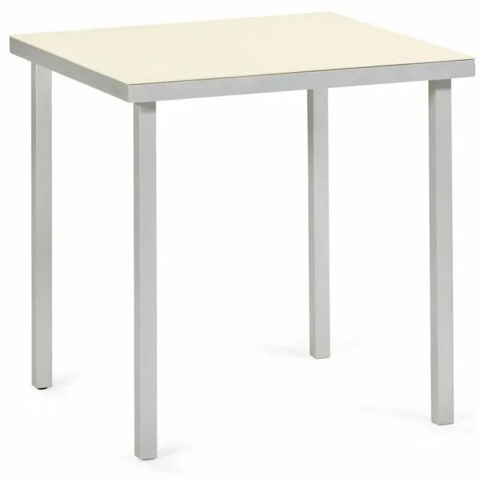 Clearance Valerie Objects Table à dîner Alu, Muller Van Severen | Ivoire