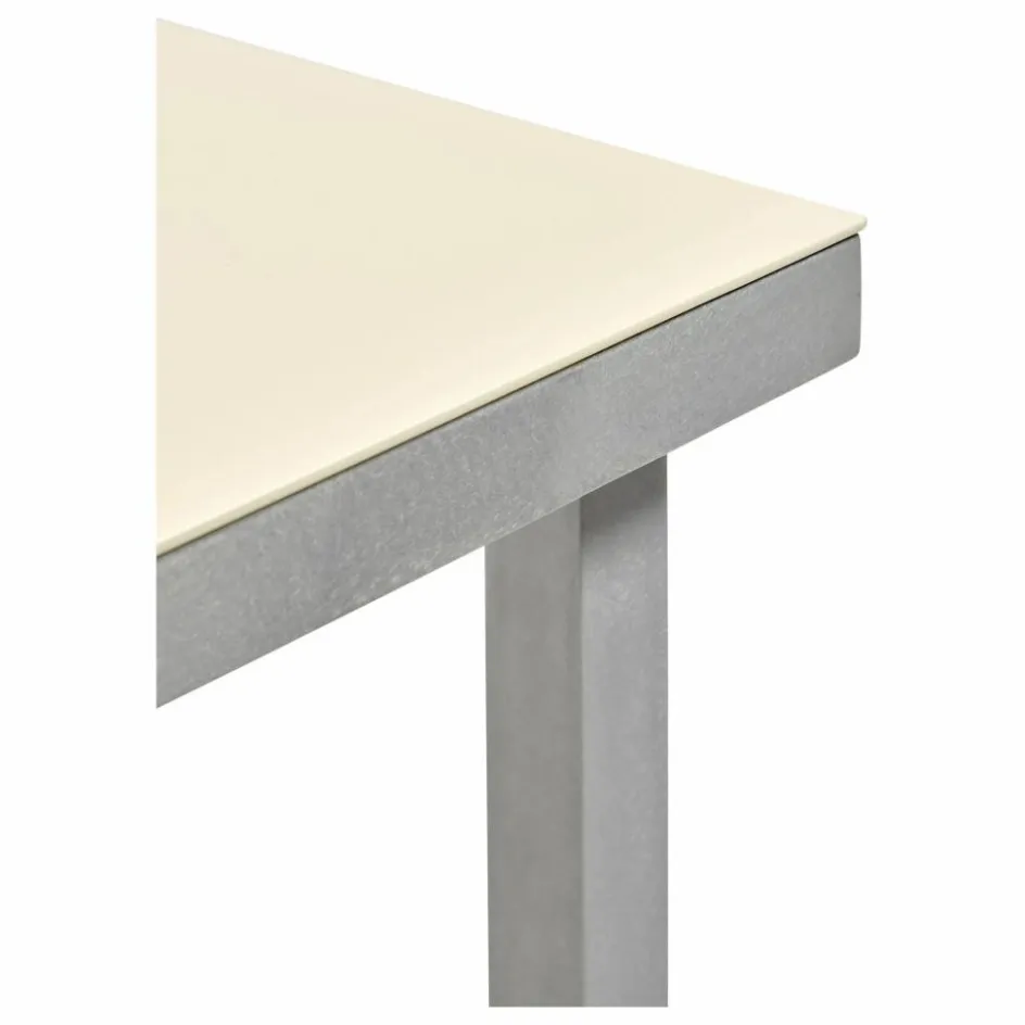 Clearance Valerie Objects Table à dîner Alu, Muller Van Severen | Ivoire
