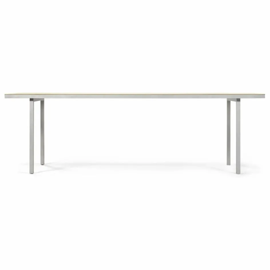 New Valerie Objects Table à dîner Alu, Muller Van Severen | Ivoire
