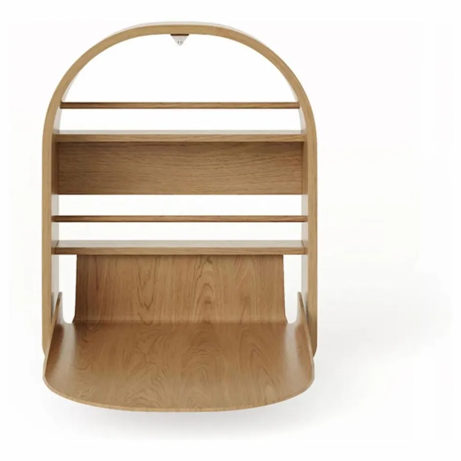 Clearance KAS Kopenhagen Table à langer murale Kai | Chêne