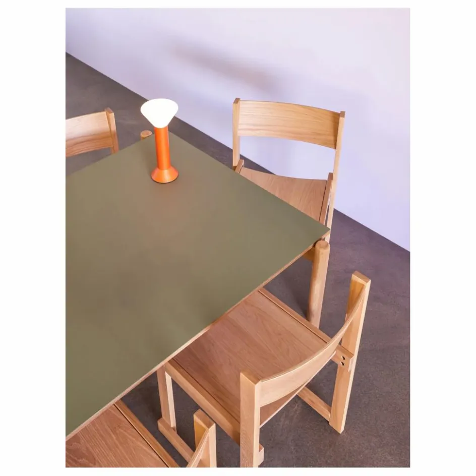 Hübsch Table à manger en chêne Oblique || Tables, Bureaux