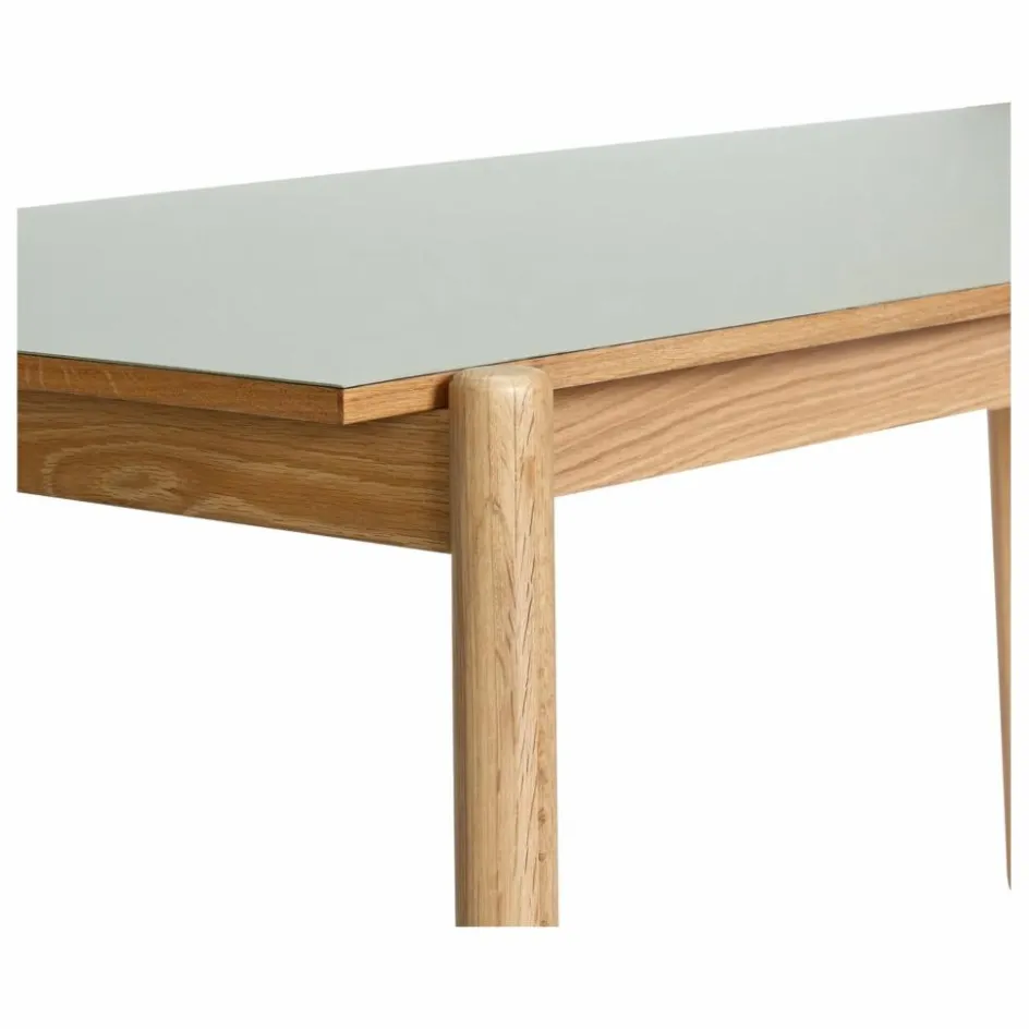 Hübsch Tables, Bureaux*Table à manger en chêne Oblique |