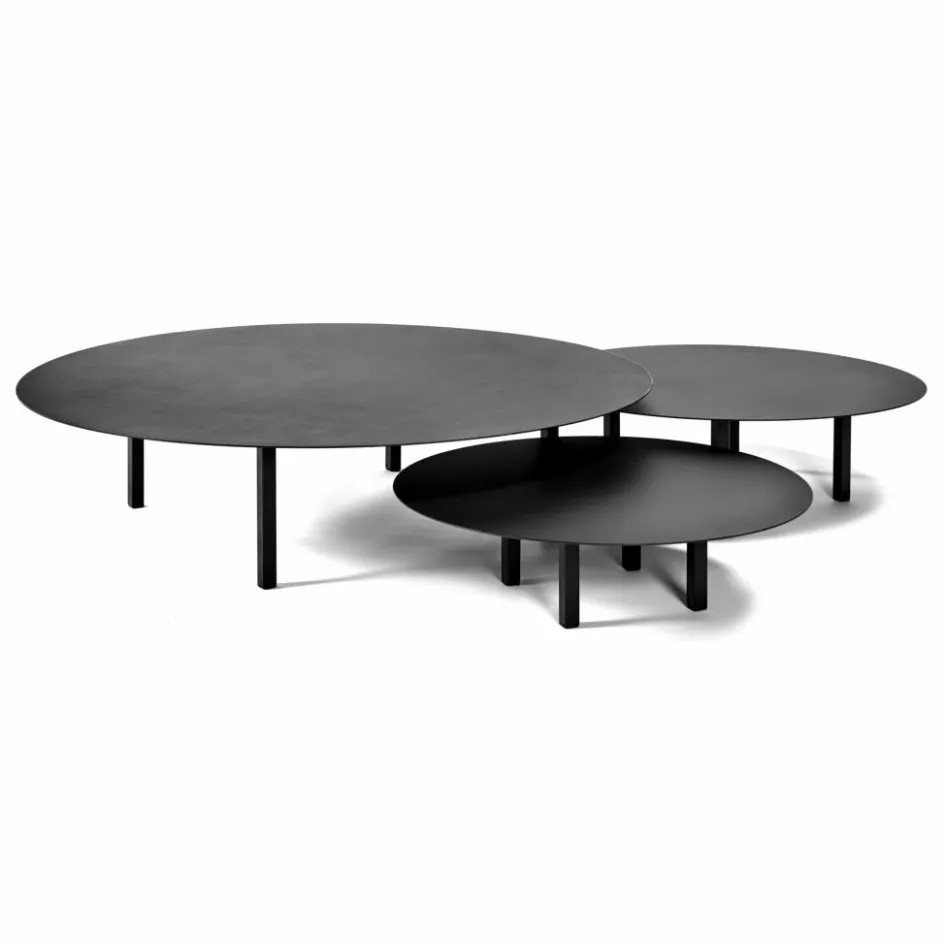 Outlet Serax Table basse 02 en métal | Noir