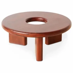 HKliving Table basse en bois Conversation| Tables, Bureaux