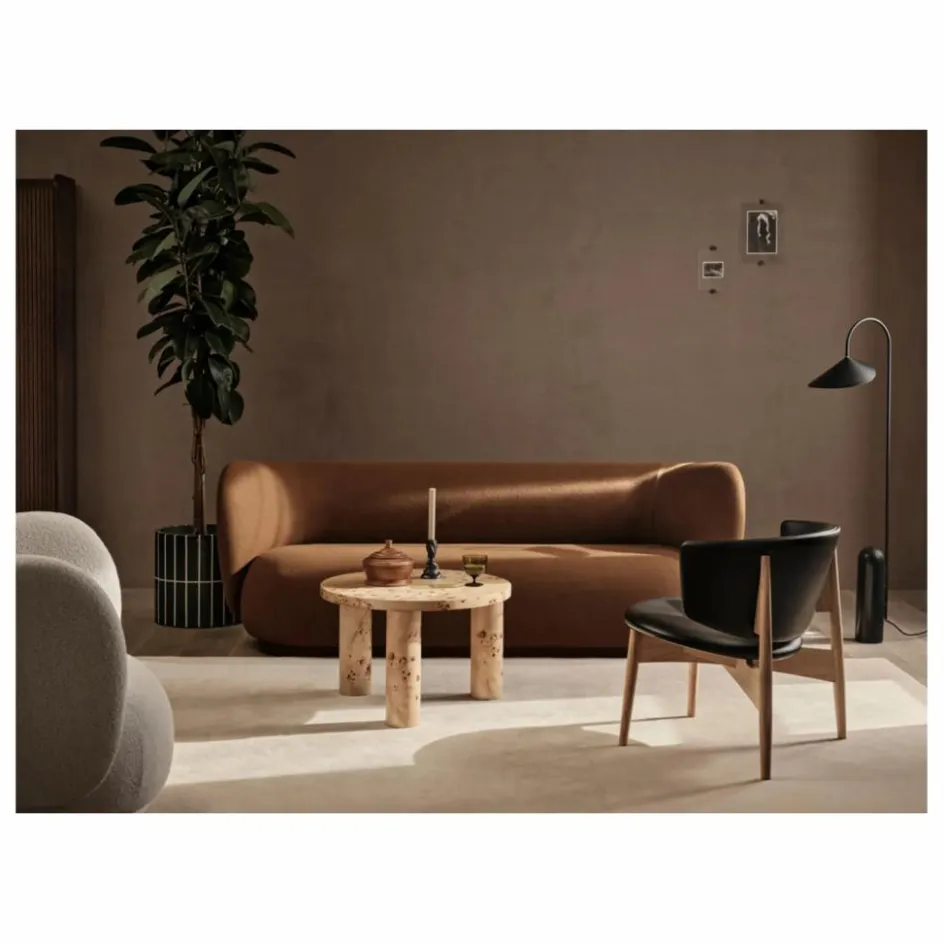 Ferm Living Tables, Bureaux*Table basse en loupe de peuplier Post