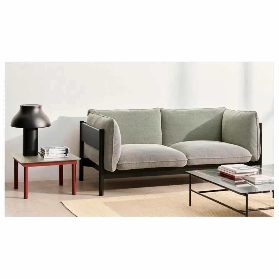 Sale Table basse en verre Kofi, pietement en chêne | Tables, Bureaux
