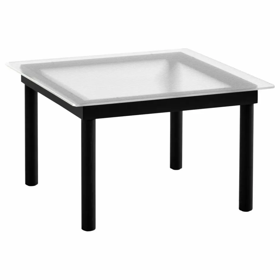 Hay Tables, Bureaux*Table basse en verre Kofi, pietement en chêne |