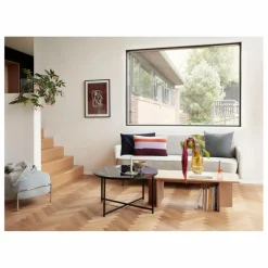 Hübsch Table basse rectangulaire en bois FSC | Chêne