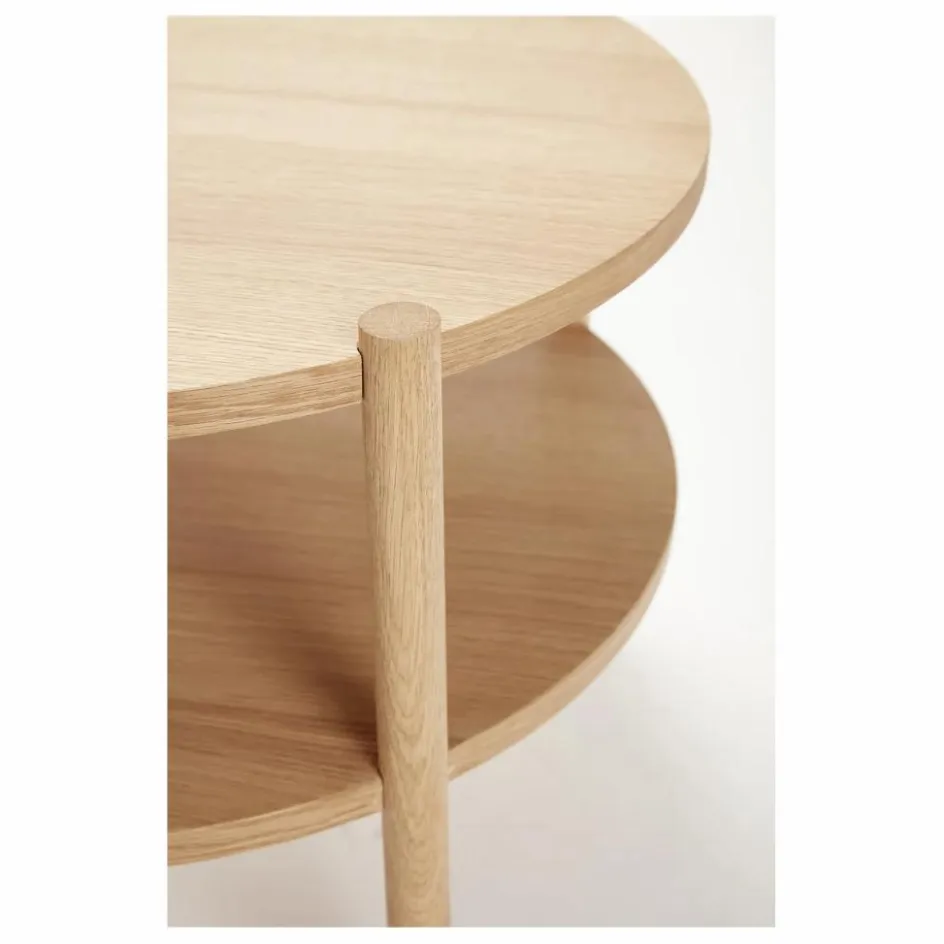 Hübsch Table basse ronde en FSC| Tables, Bureaux
