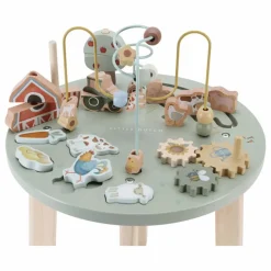 Outlet Little Dutch Table d'activités en bois FSC - Little Farm Multicolore