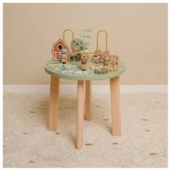Outlet Little Dutch Table d'activités en bois FSC - Little Farm Multicolore