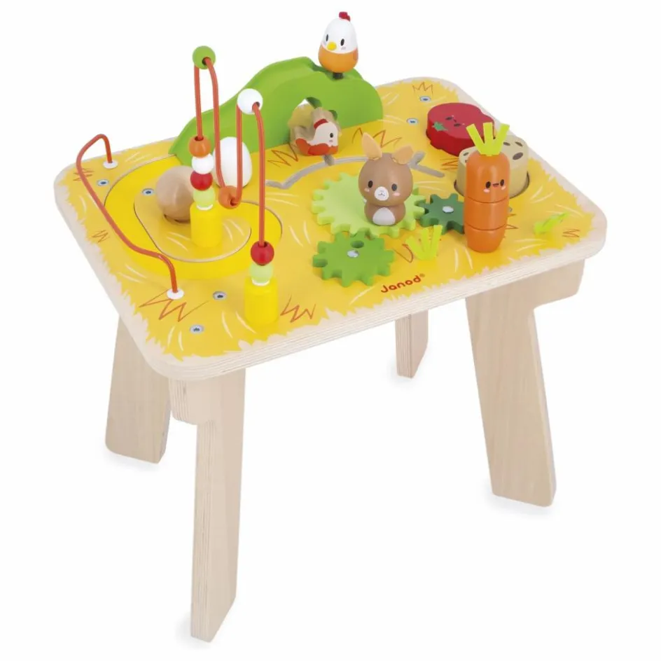 Outlet Table d'activités Ferme Jouets D'Éveil|Jouets D'Éveil
