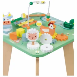 Janod Table d'activités Jolie prairie| Jouets D'Éveil