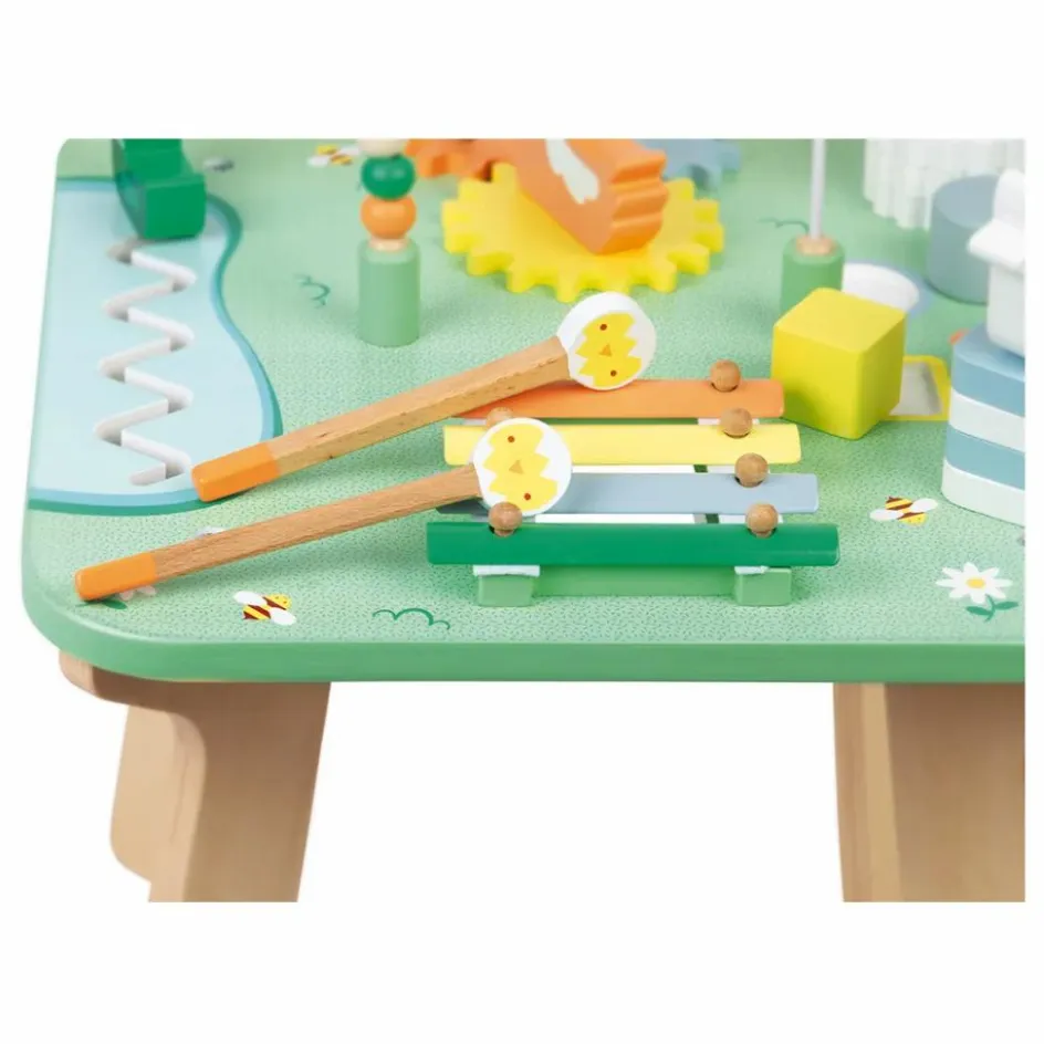 Janod Table d'activités Jolie prairie| Jouets D'Éveil