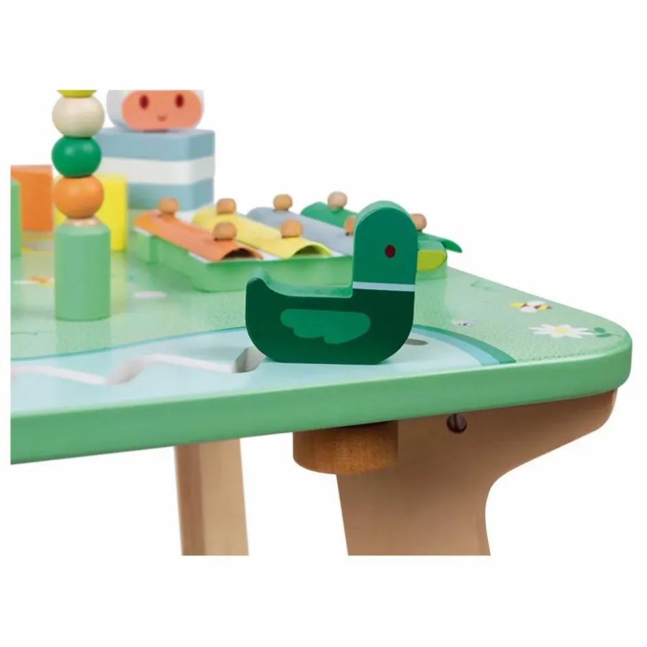 Janod Table d'activités Jolie prairie| Jouets D'Éveil