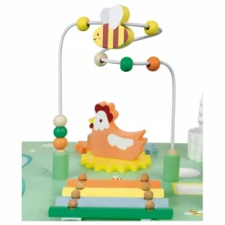 Janod Table d'activités Jolie prairie| Jouets D'Éveil