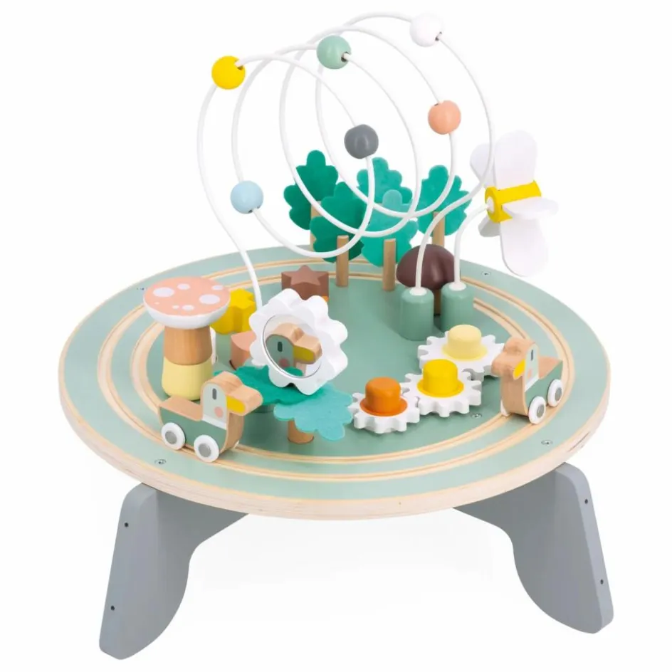 Janod Table d'activités Le Jardin| Jouets D'Éveil|Jouets D'Éveil